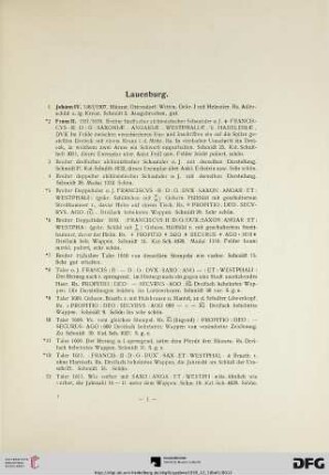 Lauenburg (Nr. 1-667)