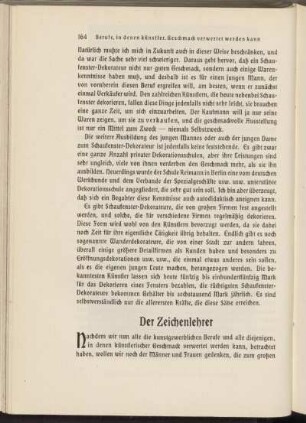 Der Zeichenlehrer