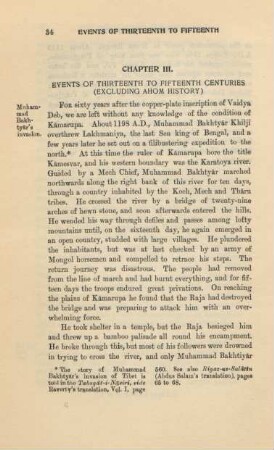 Chapter III. Events of thirteenth to fiftteenth centuries