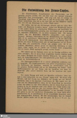 Die Entwicklung des Fruco-Topfes