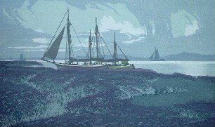 Segelboote im Schilf