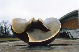 Large Divided Oval: Butterfly