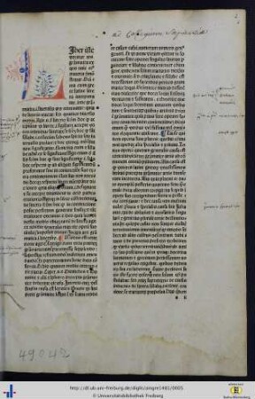 Besitzvermerk des Freiburger Jesuitenkollegs.