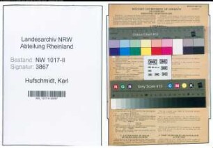 Entnazifizierung Karl Hufschmidt , geb. 22.09.1877 (Bauer)