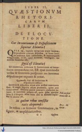 De Elocutione