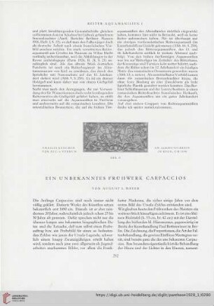 Ein unbekanntes Frühwerk Carpaccios