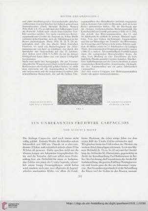 Ein unbekanntes Frühwerk Carpaccios