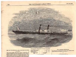 The "Alliance" Southampton and Havre mail steamer