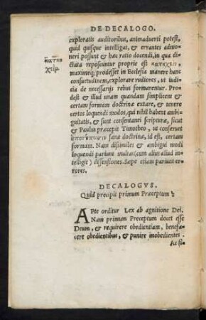 Decalogus.