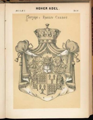Taf. 91. Herzöge v. Rohan - Chabot.