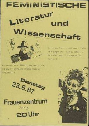 Feministische Literatur und Wissenschaft
