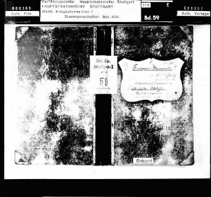 Kriegsstammrolle der Unteroffiziere und Mannschaften (Halbinvaliden-Abteilung)