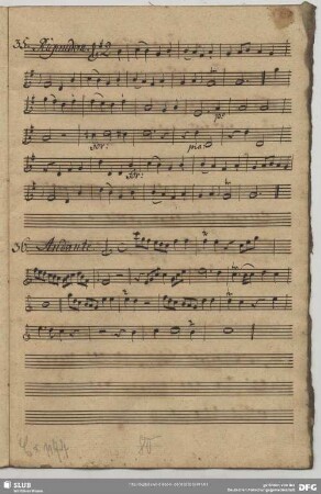 36. Anonymus, Andante, C-Dur
