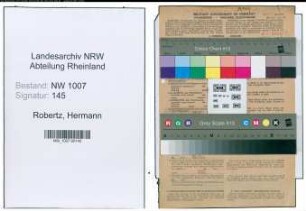 Entnazifizierung Hermann Robertz , geb. 01.10.1893 (Amtsinspektor)