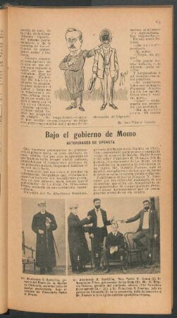 Bajo el gobierno de Momo - Autoridades de opereta
