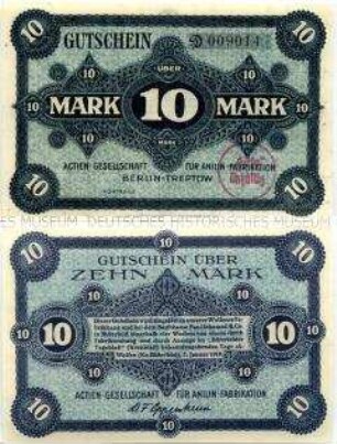 Agfa, 10 Mark