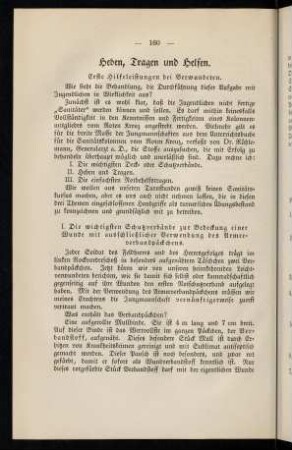 160-164, Heben, Tragen und Helfen