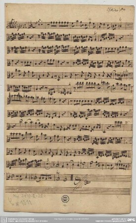 Händel, G. F., Sonaten, HWV 392 / Arr. 
