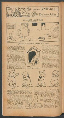 El perro guardián - (Continuación) : Historia de los animales