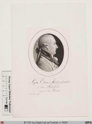 Bildnis Sigismund Elias Holzschuher (von Harrlach) (II)
