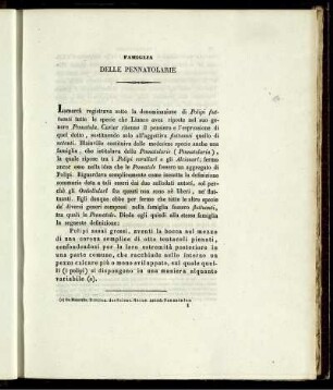 Famiglia Delle Pennatolarie