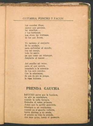 Prenda gaucha