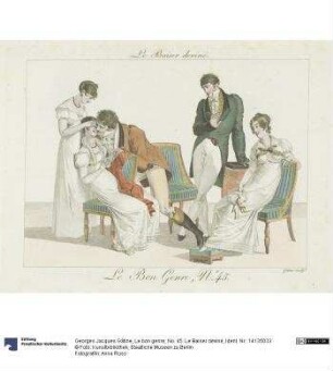 Le bon genre, No. 45: Le Baiser deviné