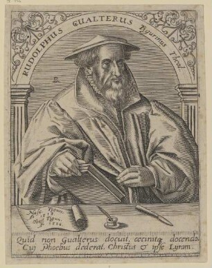 Bildnis des Rudolphus Gualterus