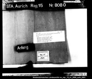 Die Ausführung der Deich- und Sielordnung hinsichtlich der Aufstellung der Deich- und Sielrollen: Vorschriften