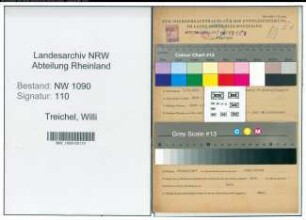 Entnazifizierung Willi Treichel , geb. 07.10.1908 (Polizist)