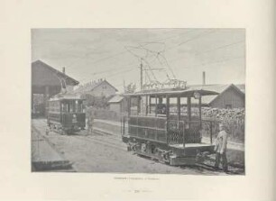 Elektrische Locomotive in Serajewo