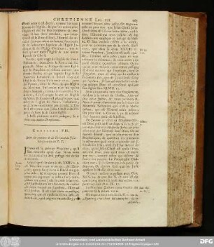 Chapitre VII. Suite des preuves de la Divinité de Jesus-Christ tirées du V. T.