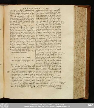 Chapitre VII. Suite des preuves de la Divinité de Jesus-Christ tirées du V. T.