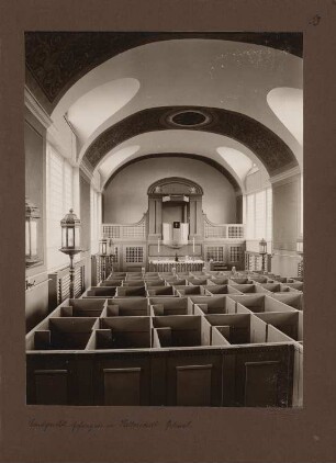 Landgericht und Gefängnis, Halberstadt: Betsaal