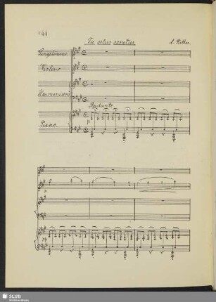 Tu solus sanctus [Noten]
