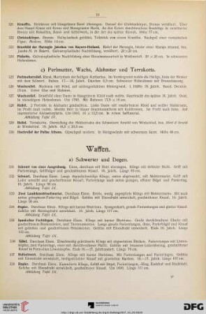 Waffen (Nr. 331-500)