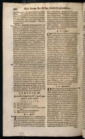 416-423, Quaestio IV - VI