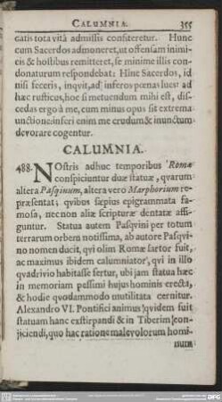 Calumnia