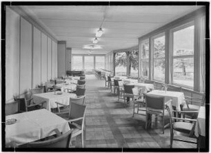HO-Elbhotel Bad Schandau. Veranda