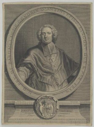 Bildnis des Pet. de Pardaillan de Gondrin d'Antin