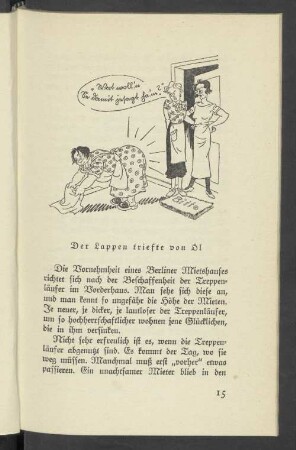 Der Lappen triefte von Öl