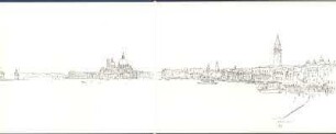 Venedig Blick auf Dogenpalast + S.M.Salute
