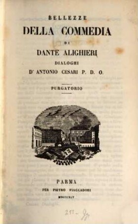 Bellezze della Commedia di Dante Alighieri, 2. Purgatorio