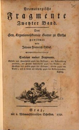 Dramaturgische Fragmente, 2