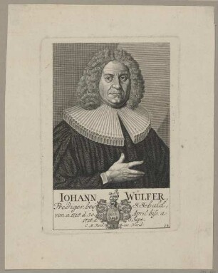 Bildnis des Iohann Wülfer