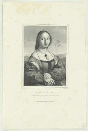 Bildnis der Maddalena Doni