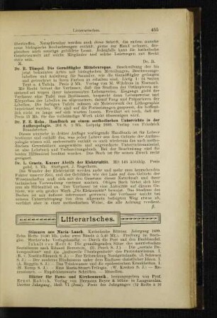Litterarisches