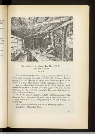 Das Feldrekrutendepot der 81. R.I.D.