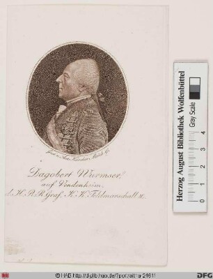 Bildnis Dagobert Sigmund Wurmser (1761 Reichsgraf von)