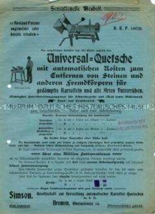 Universal-Quetsche